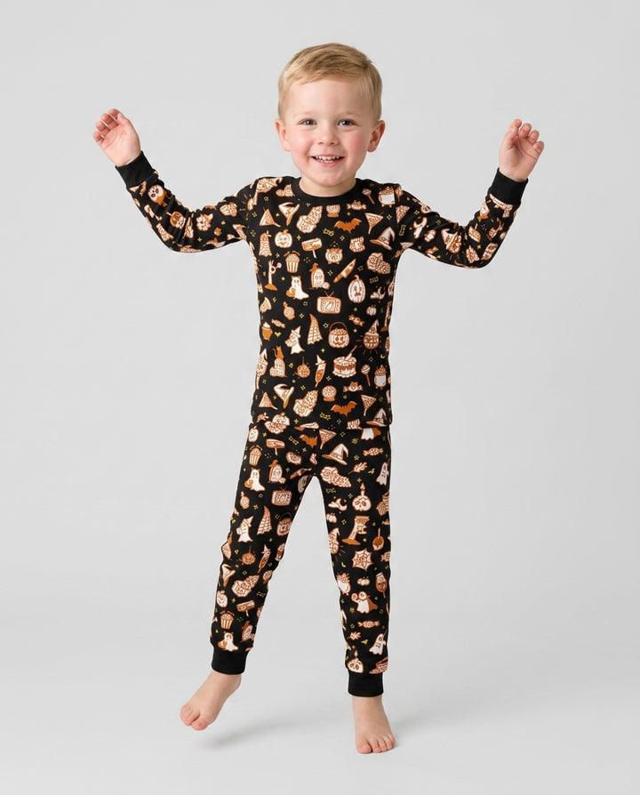 Spooky Season Bamboo Two Piece Long Sleeve Pajama Set