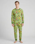 I Love Sports Soccer Bamboo Men's Pajama Set