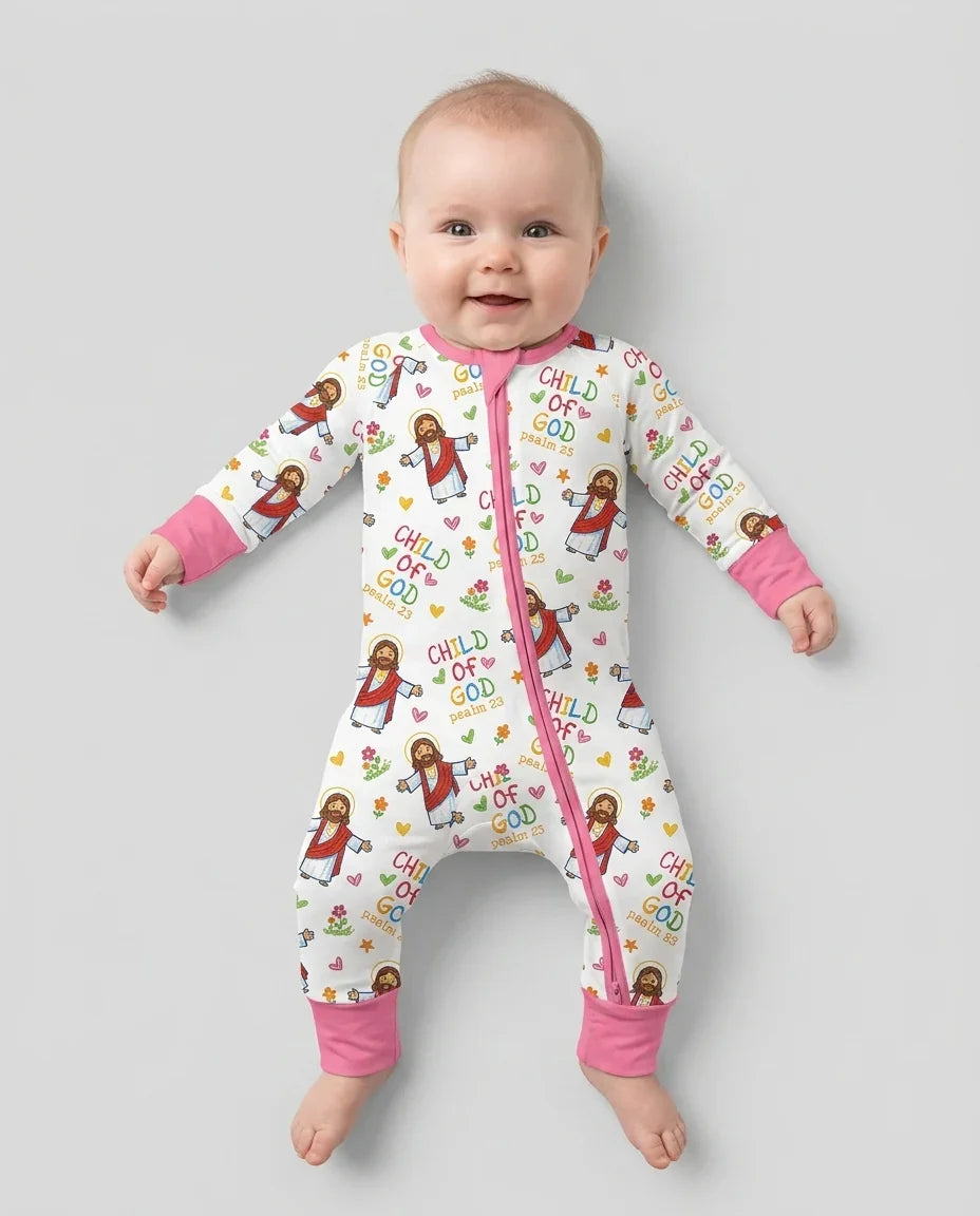 Jesus Loves Me Bamboo Convertible Zippy