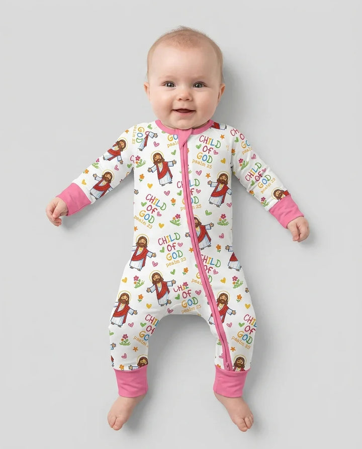 Jesus Loves Me Bamboo Convertible Zippy