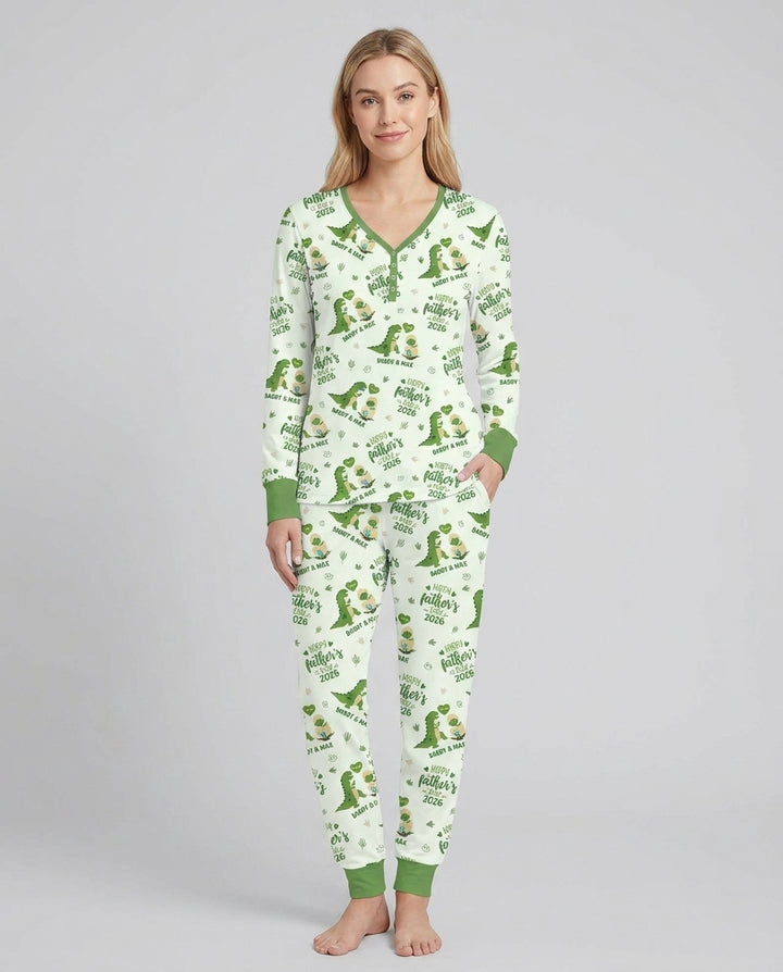 Plantilla Pijama de Bambú Personalizado para Mujer