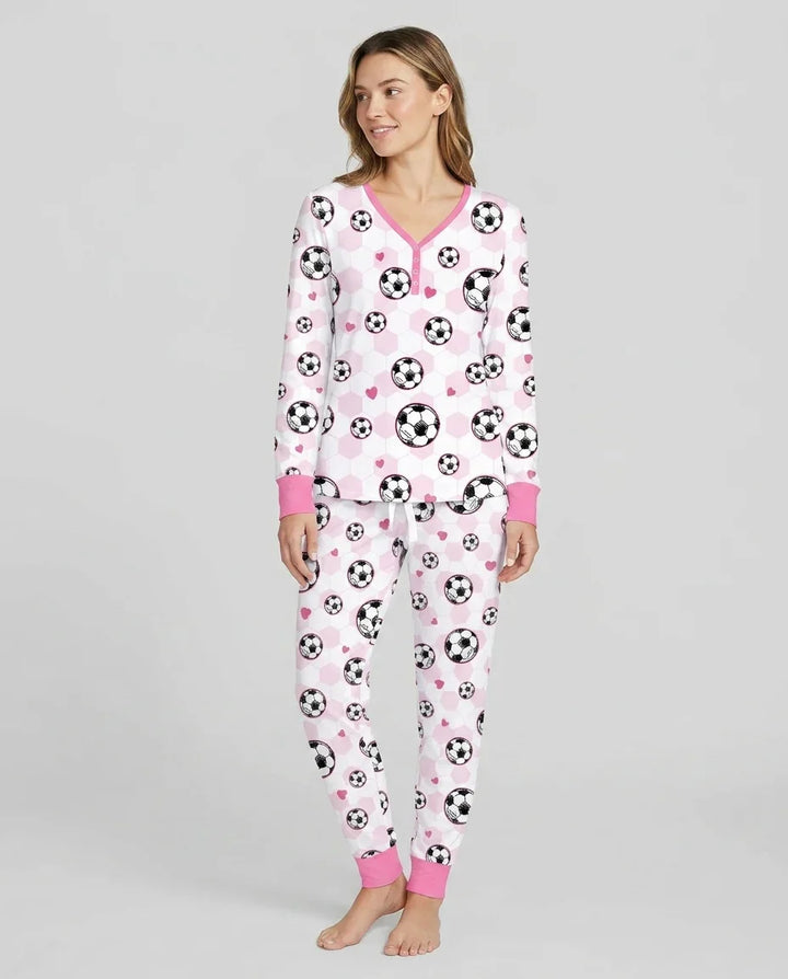 Goal Squad Family Matching Bamboo Women Pajama Set