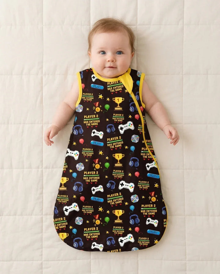 Leveled Up Daddy & Me Matching Bamboo Sleep Bag