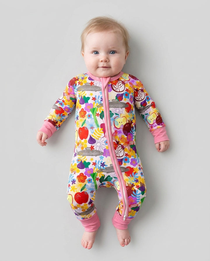 Happy Rosh Hashanah Bamboo Convertible Zippy