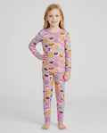 Kawaii Snack Party Bamboo Two Piece Long Sleeve Pajama Set
