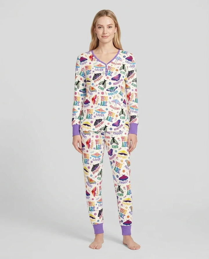 Proud Wings Family Matching Bamboo Women Pajama Set