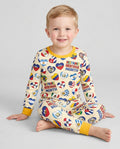 Country Flags Hispanic Heritage Month Bamboo Two Piece Long Sleeve Pajama Set