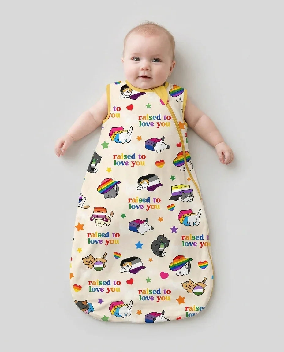 Rainbow Paws Family Matching Bamboo Sleep Bag