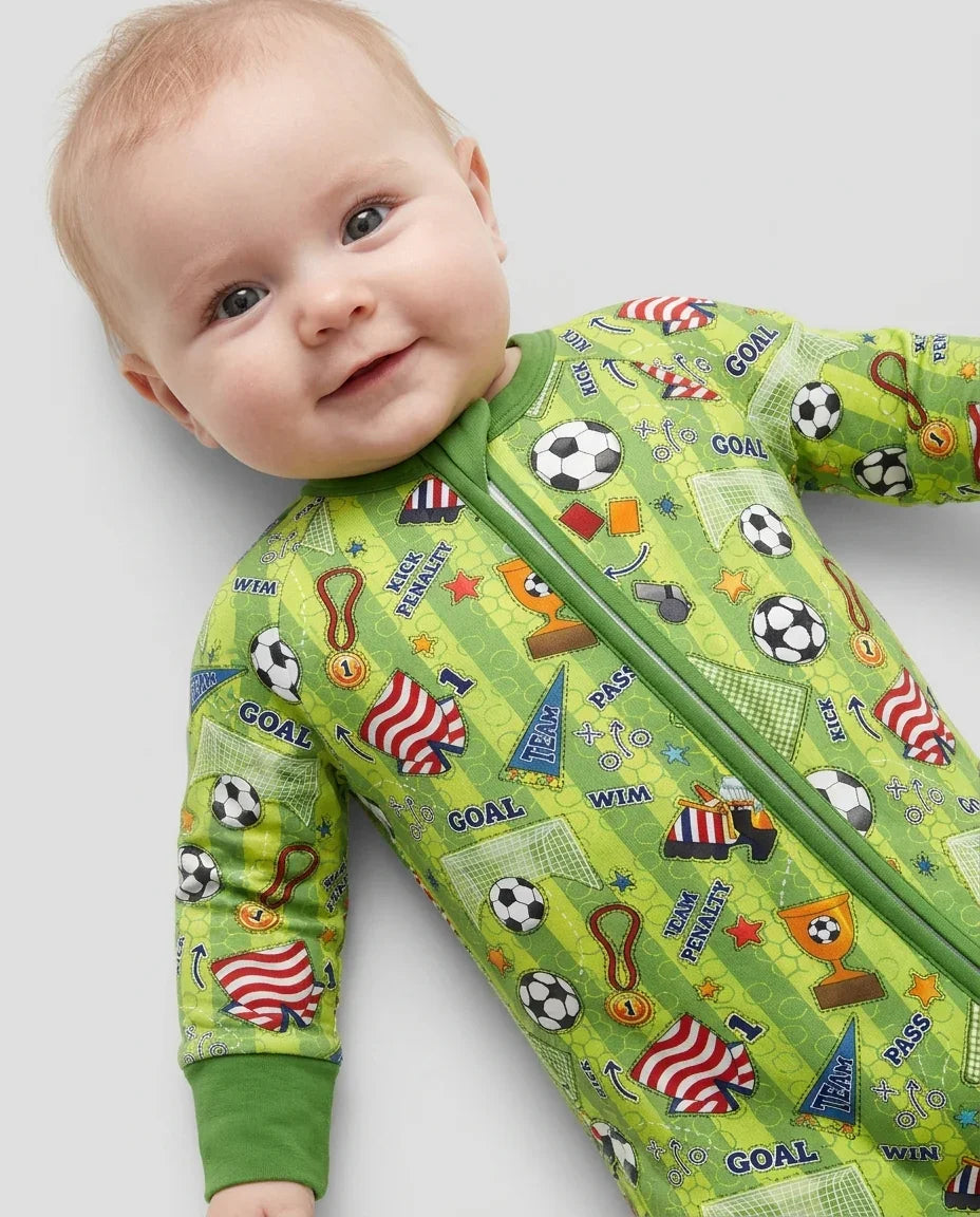 I Love Sports Soccer Bamboo Convertible Zippy