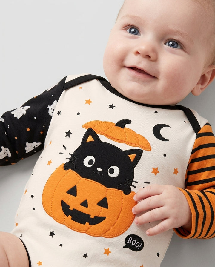 Boo Kitty Bamboo Bodysuit