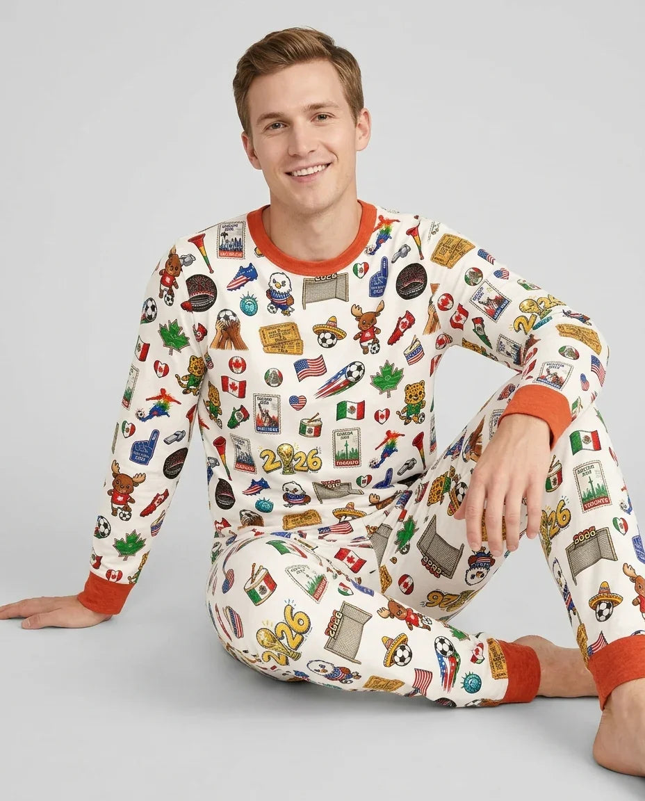 Vorlage Bambus-Pyjama-Set für Herren