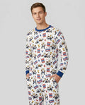 plantilla Conjunto de Pijama de Bambú para Hombre