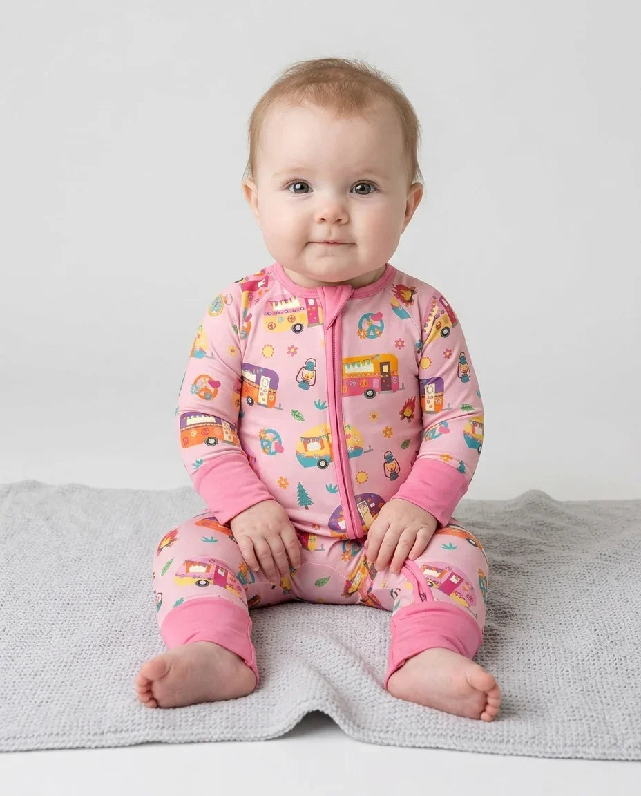 Happy Little Camper Bamboo Convertible Zippy