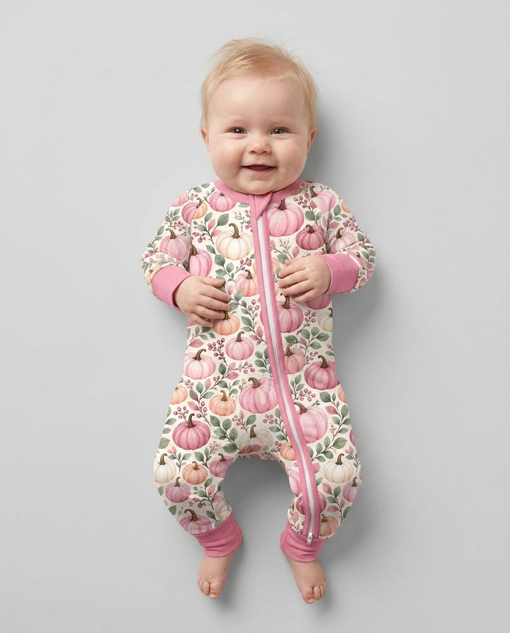 Pumpkin Cozy Fall Bamboo Convertible Zippy