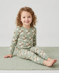 Dapper Ducks & Bows Bamboo Two Piece Long Sleeve Pajama Set