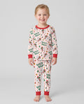 Guess What Chicken Butt Christmas Bamboo Two Piece Long Sleeve Pajama Set