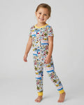 Lone Star State Bamboo Two Piece Short Sleeve Pajama Set