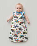 Monster Truck Birthday Boy Bamboo Sleep Bag