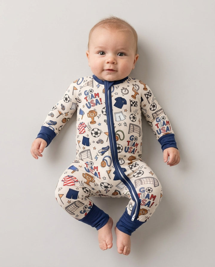 Soccer Go Team USA Bamboo Convertible Zippy