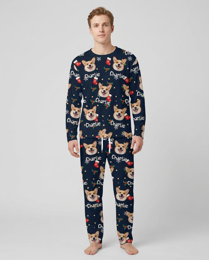 My Furry Christmas Bamboo Men's Pajama Set