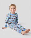 The Grill Father Family Matching Bamboo Two Piece Long Sleeve Pajama Set
