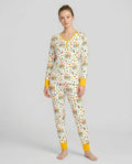 Vorlage Bambus Damen Pyjama Set
