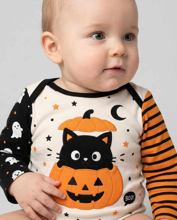 Boo Kitty Bamboo Bodysuit