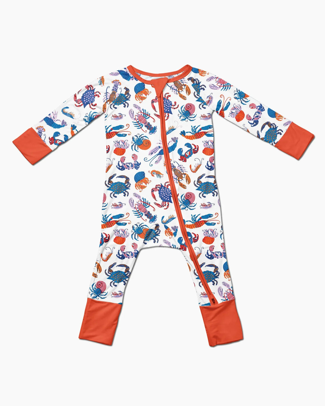 Crustacean Nation Family Matching Bamboo Convertible Zippy