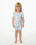 Put On The Full Armor Of God Bamboo Two Piece Short Sleeve Shorts Pajama Set