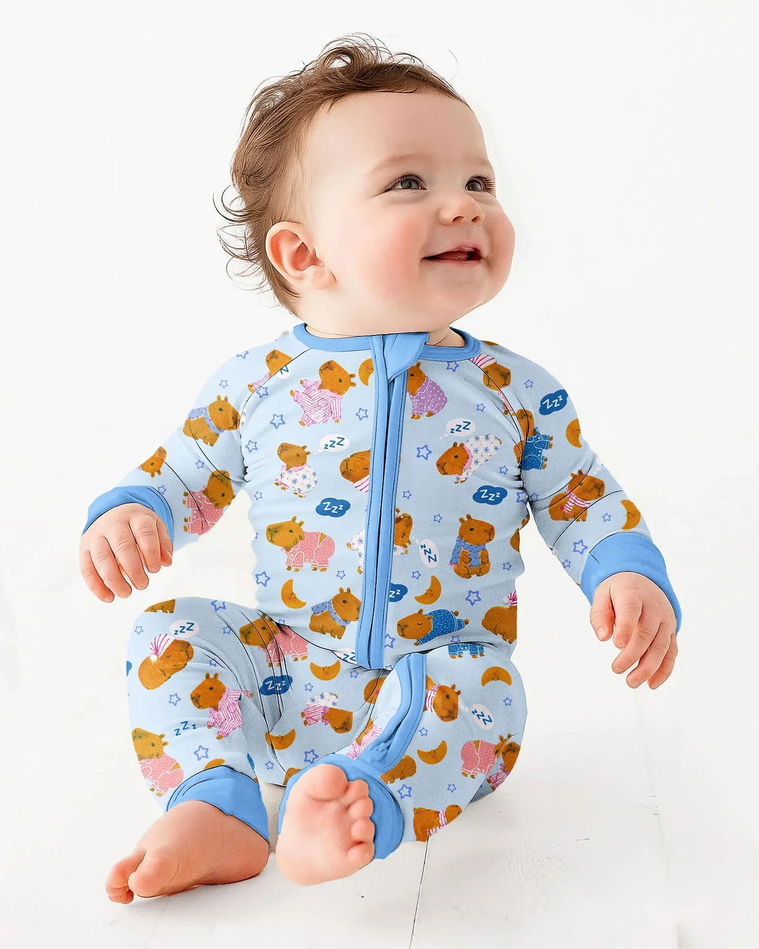 Capyjama Family Matching Bamboo Convertible Zippy
