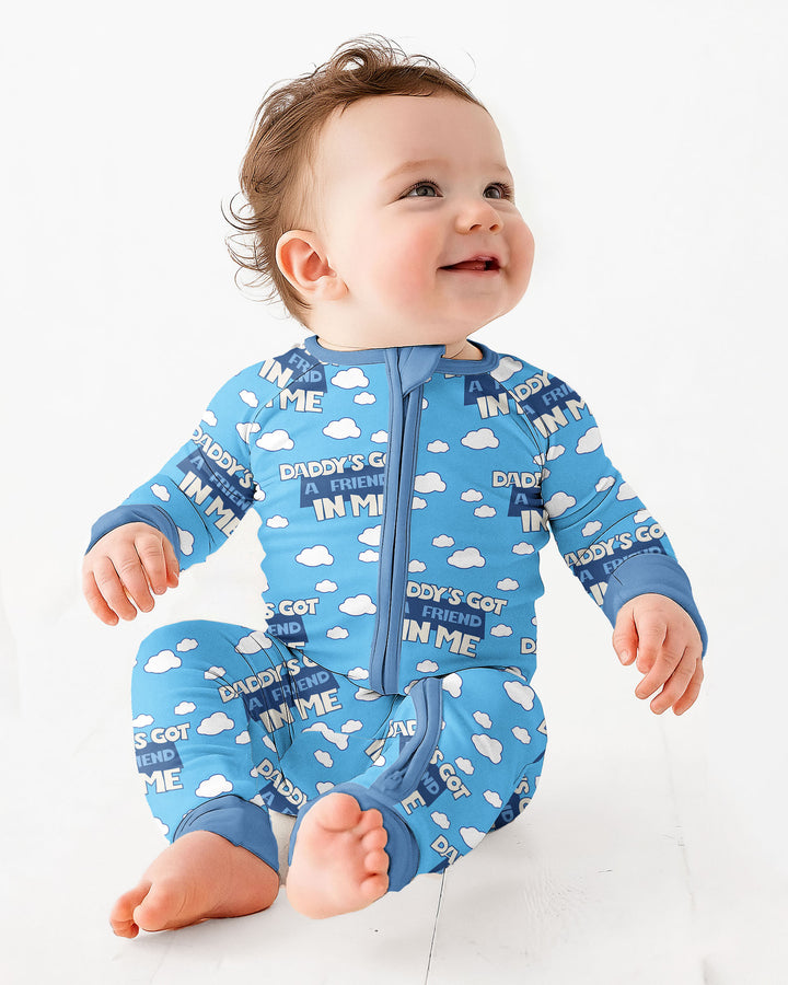Gerippte Babykleidung mit individuellem Foto - Weich &amp; Skizzenhaft