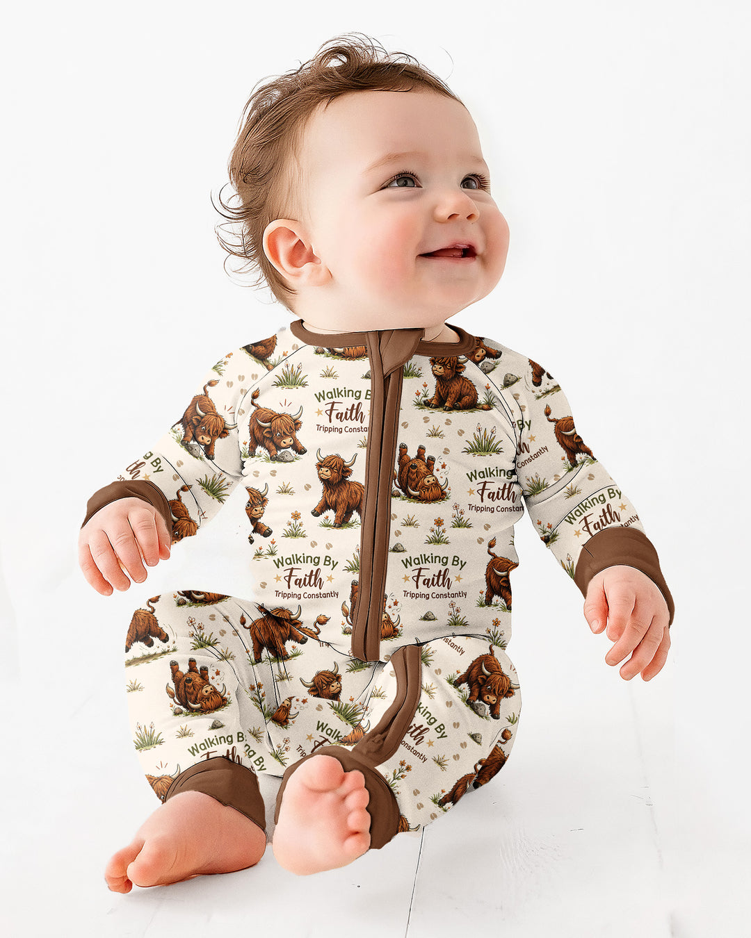 Walking By Faith Tripping Constantly Bamboo Convertible Zippy