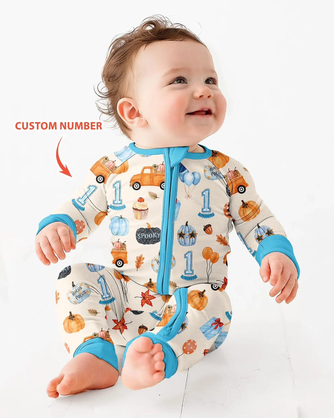 Little Pumpkin Birthday Bamboo Convertible Zippy