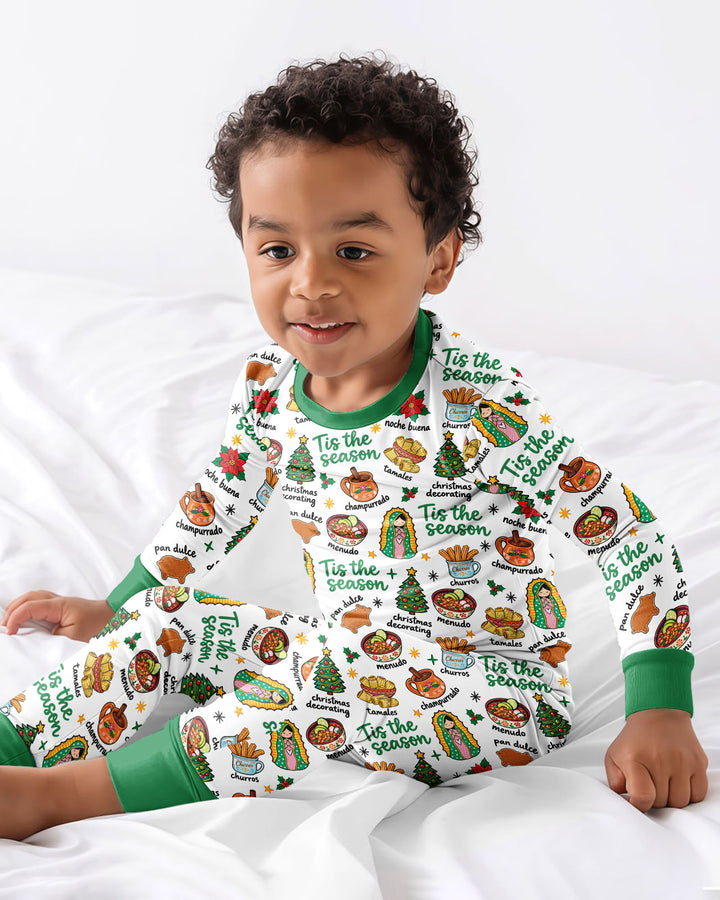 It's Abuelita and Pan Dulce Season Bamboo Two Piece Long Sleeve Pajama Set