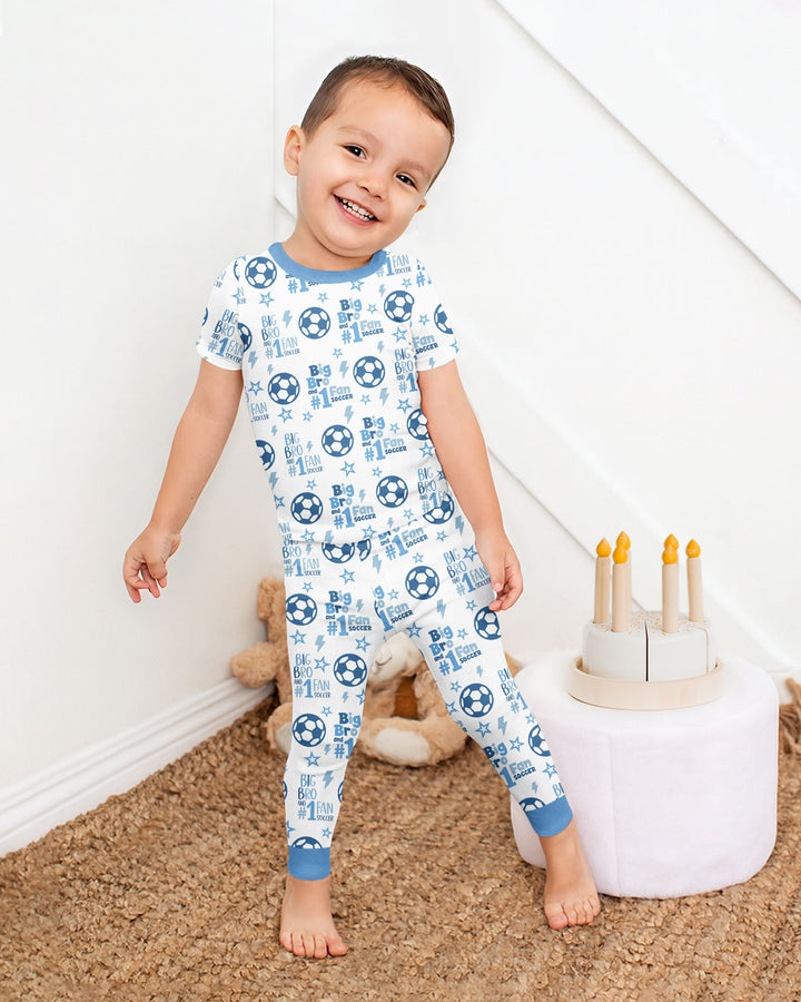 Zweiteiliges, kurzärmliges Pyjama-Set mit Marienkäfern