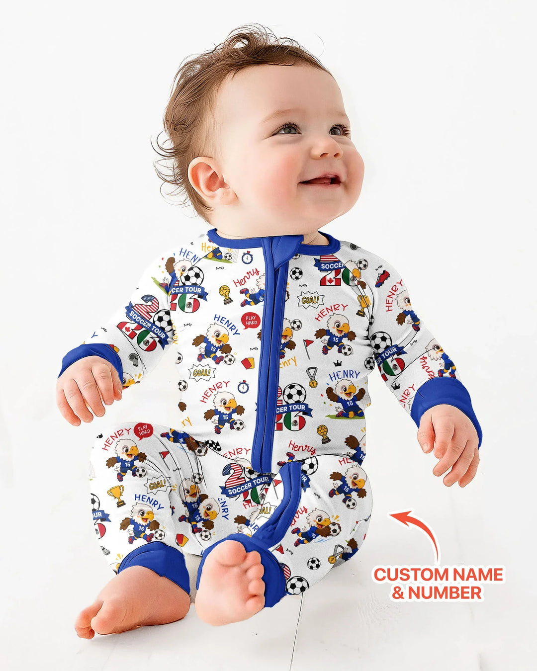 Gerippte Babykleidung mit individuellem Foto - Weich &amp; Skizzenhaft