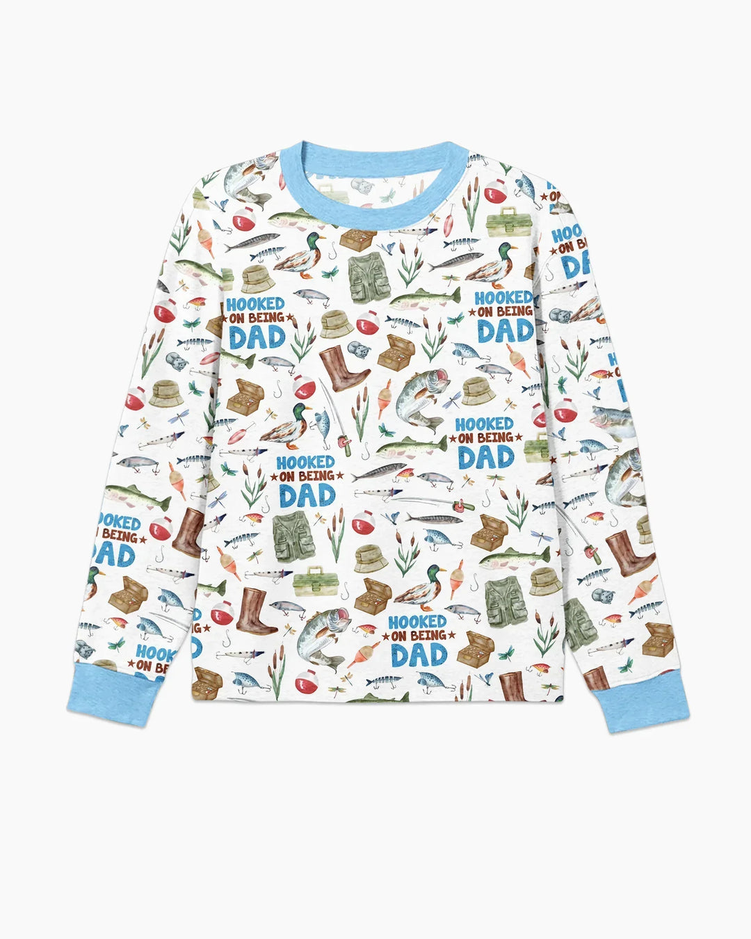 Hooked On Being Dad Daddy & Me Matching Bamboo Men's Pajama Set