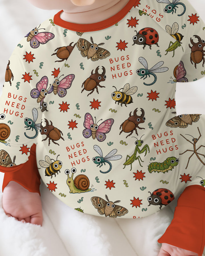 Bugs Need Hug Bamboo Convertible Zippy