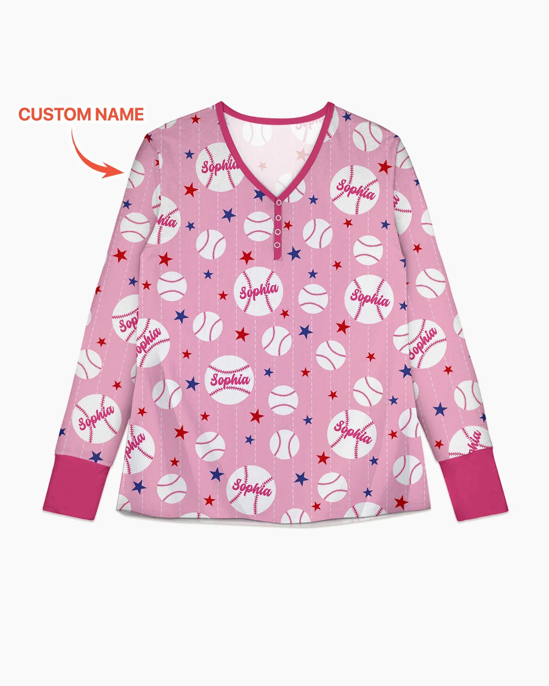 Conjunto de pijama de bambú a juego para mujer, «Novato del año», con nombre personalizado