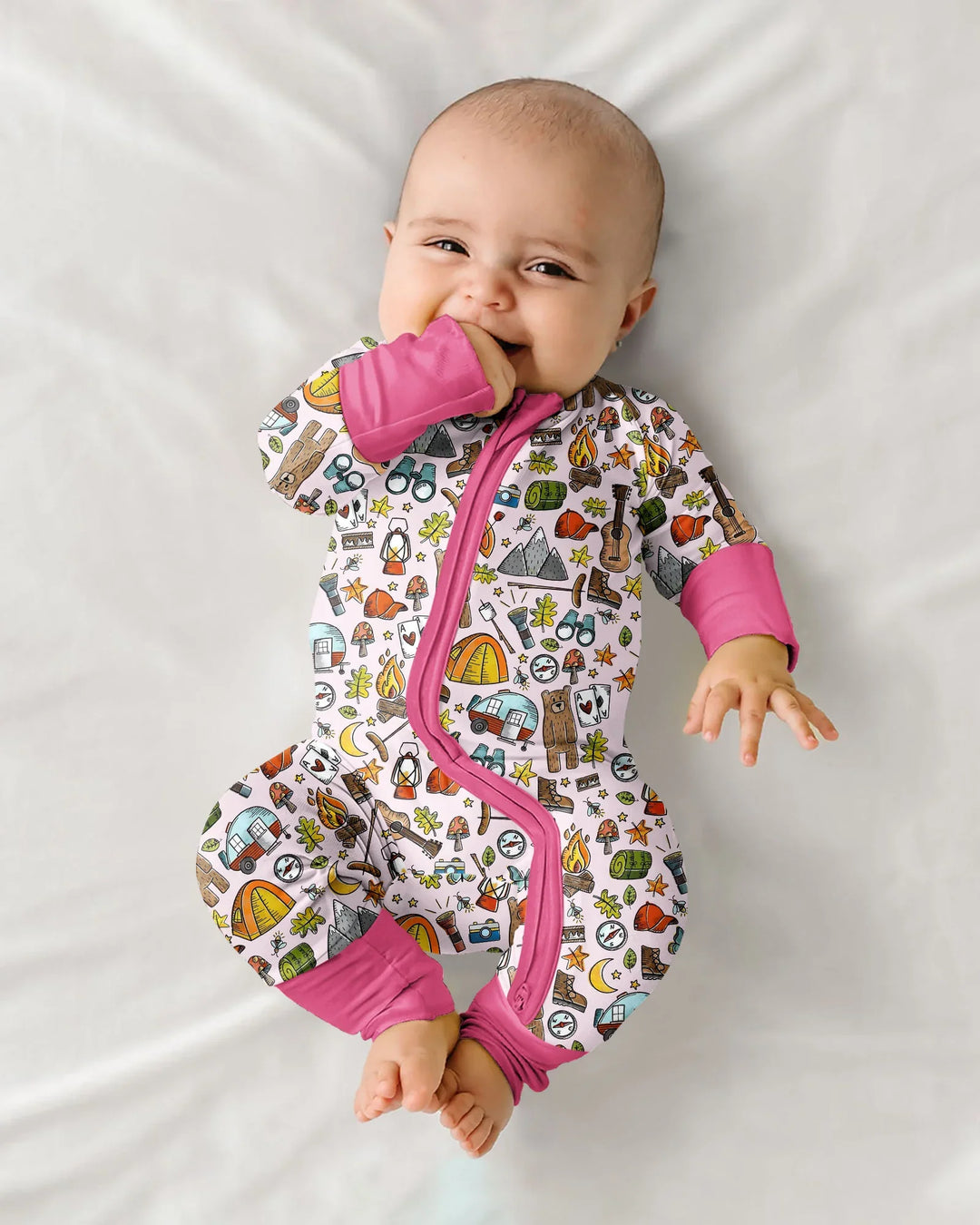 Funny Camper Family Matching Bamboo Convertible Zippy