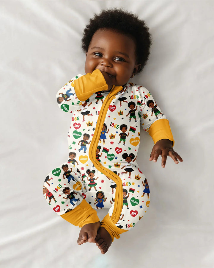 Celebrate Juneteenth Freedom Bamboo Convertible Zippy