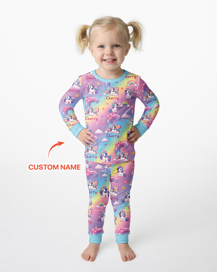 Dinosaur Dreams Bamboo Two Piece Long Sleeve Pajama Set