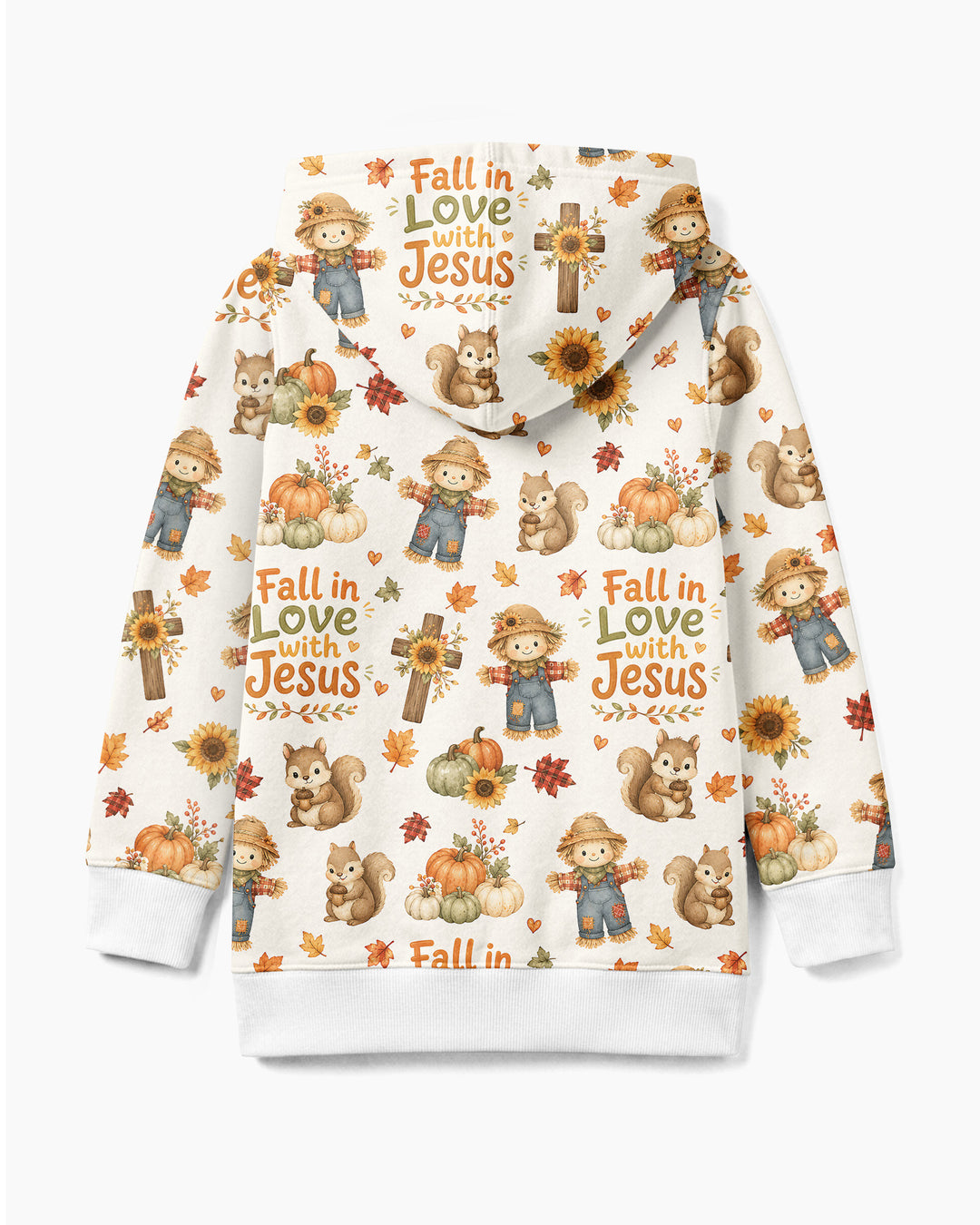 Fall For Jesus Bamboo Zip Hoodie