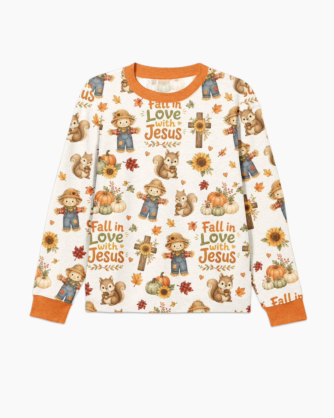 Fall For Jesus Bamboo Men's Pajama Set
