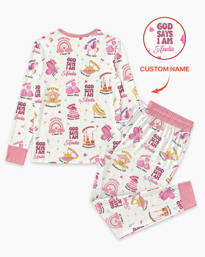Dios Dice Que Soy Conjunto de Pijama para Mujer