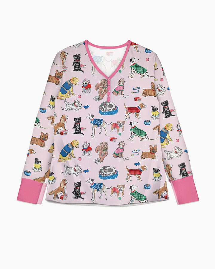 Best Bud Bark Family Matching Bamboo Women Pajama Set