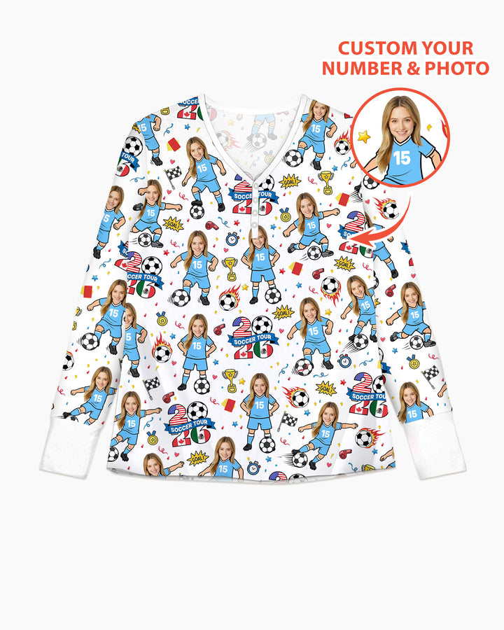 Vorlage Bambus Damen Pyjama Set