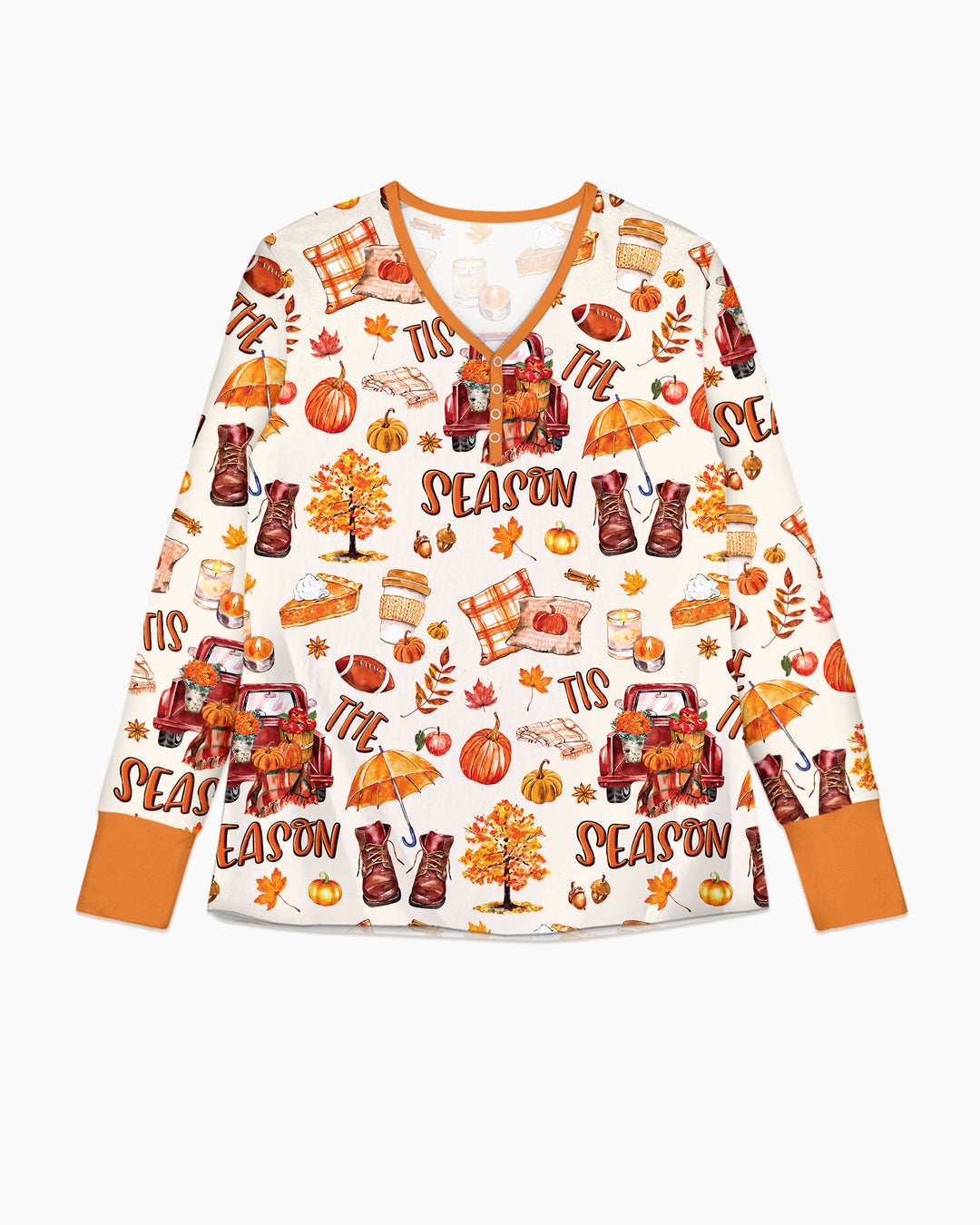 Plantilla de conjunto de pijama de mujer de bambú