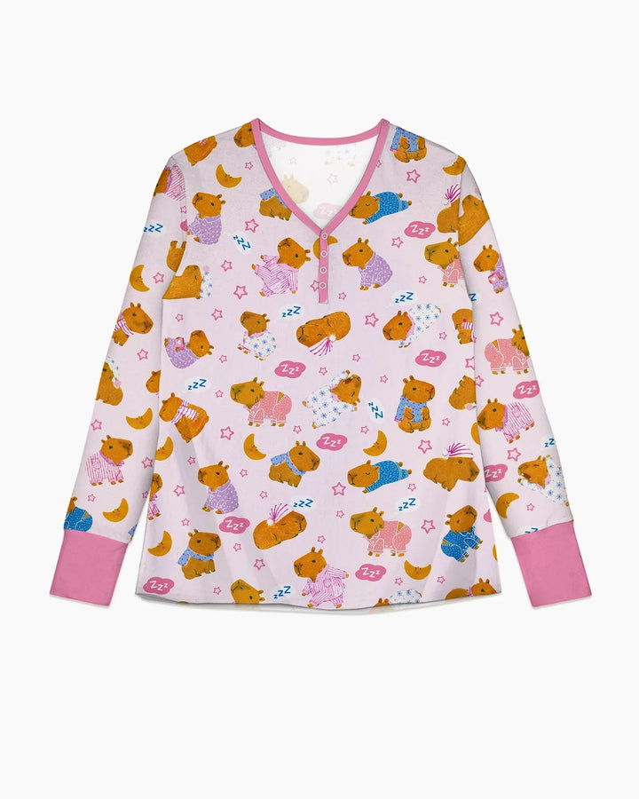 Capyjama Family Matching Bamboo Women Pajama Set