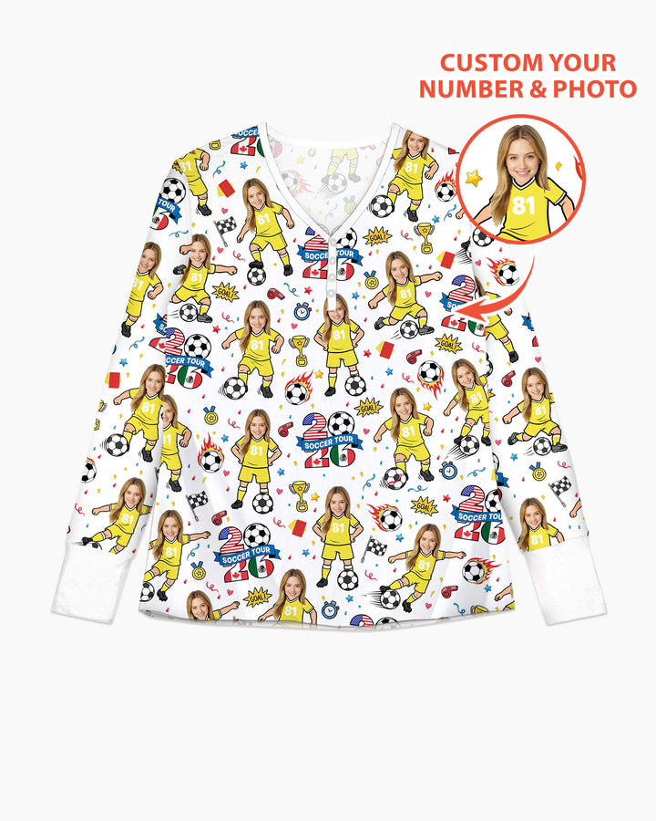 Vorlage Bambus Damen Pyjama Set